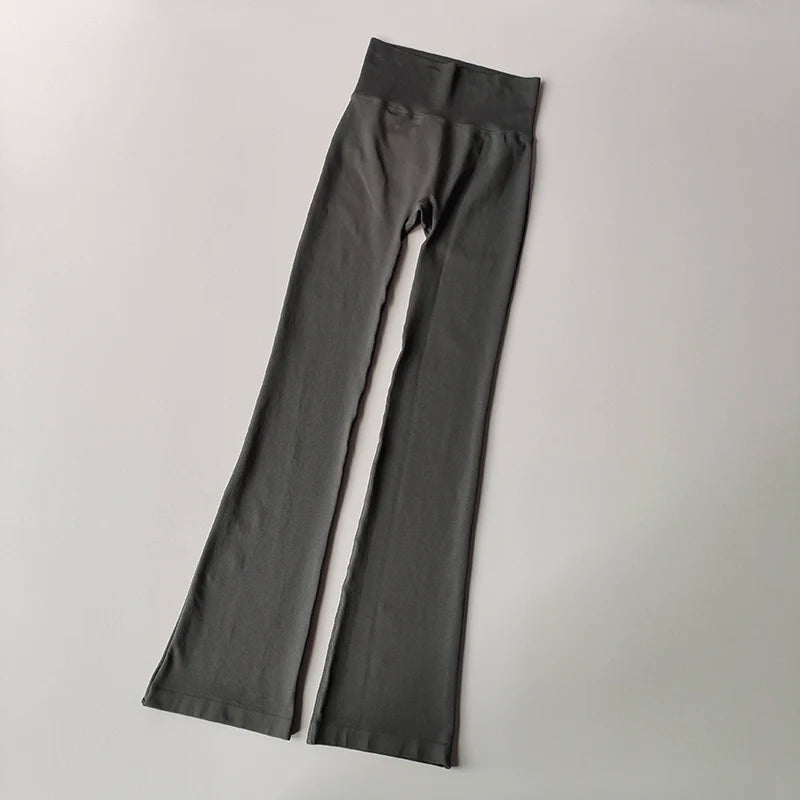 High-waisted compression yoga pants by HSF Marketplace, featuring a sleek, comfortable fit for women