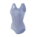 Women's high waist tummy control full body shaper with hooks and adjustable fit by HSF Marketplace