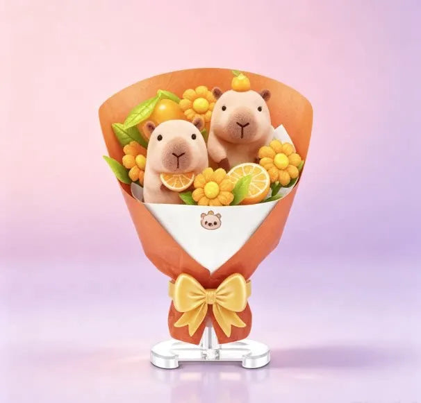 Authentic ZURU Fingertip collectible bouquet mini blind box surprise ball figurine ornament set display view