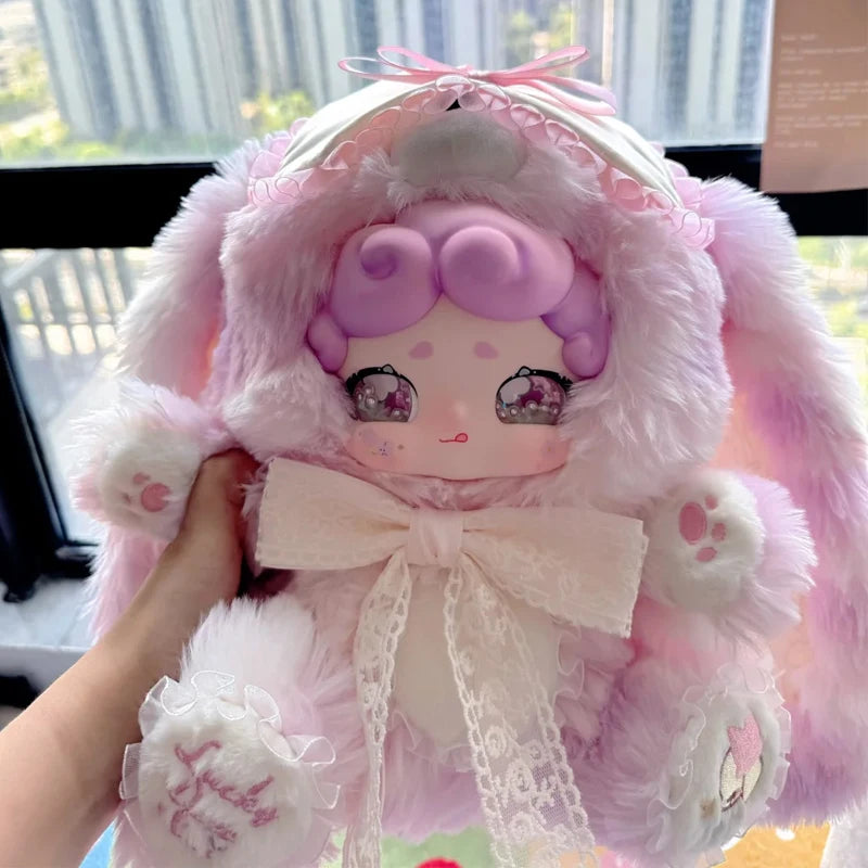 Lucky Deer Nai Sweet Tea Bunny 600% Series plush vinyl face action figure blind box collectible figure