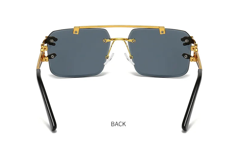 Trendy square sunglasses for men and women by HSF Marketplace with UV400 protection