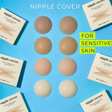 Invisible self-adhesive nipple covers for women, 2-piece lingerie set by HSF Marketplace