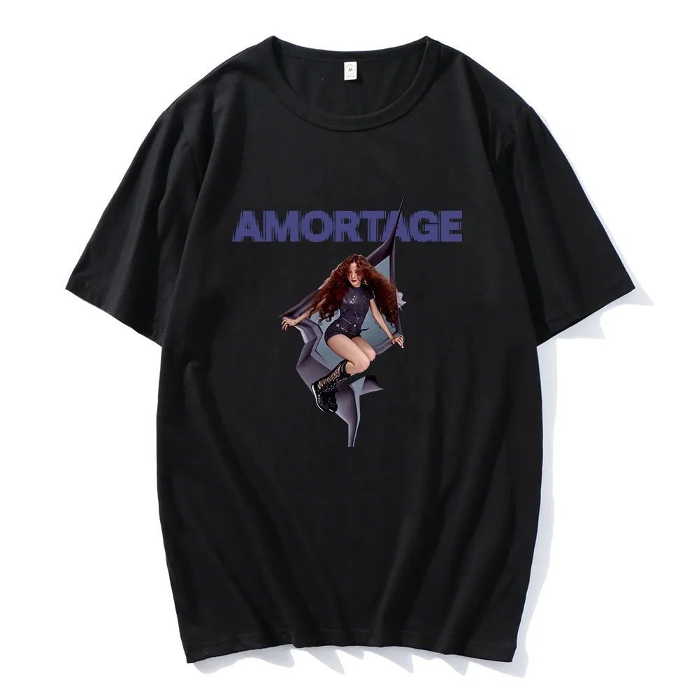 Korean-style JISOO men's T-shirt, casual cotton K-culture tee by HSF Marketplace