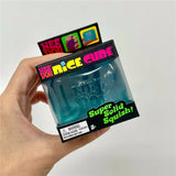 Needoh Nice Clear Cube Maltose Solid Squishy Stress Relief Squeeze Fidget Toy Slow Rebound Accessory Table Decor Relax Gadget
