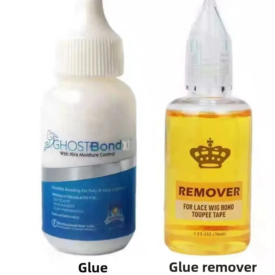 GHOSTBOND Hair Replacement Adhesive 1.3oz- Invisible Wig Bonding Glue: Water & Oil-Resistant, Non-Toxic