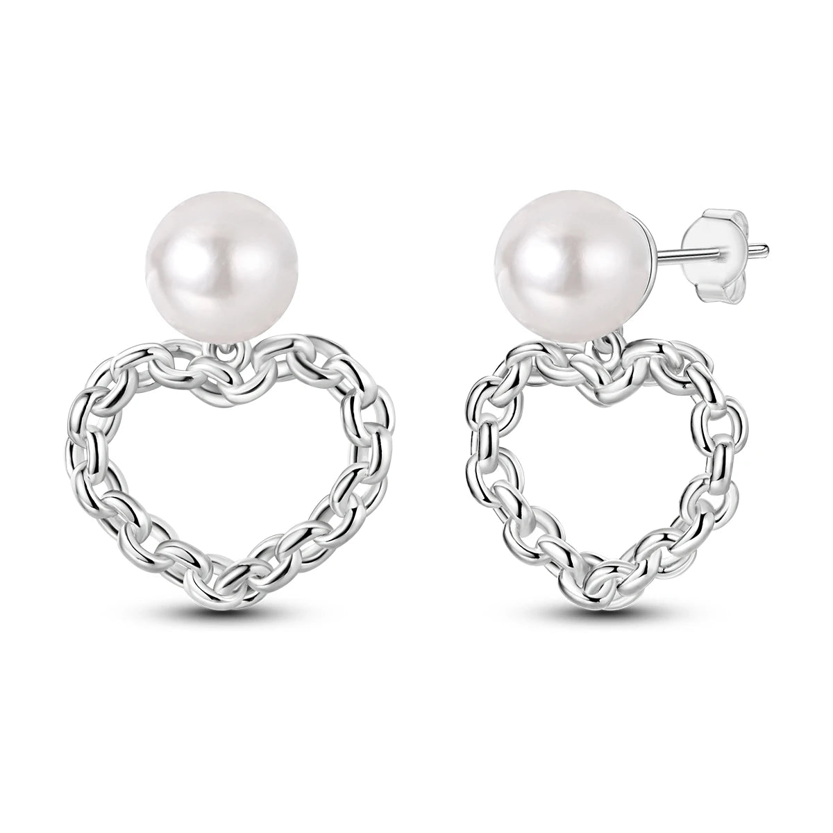 Orstarry S925 sterling silver 18k gold classic knot stud earrings for women