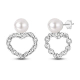 Orstarry S925 sterling silver 18k gold classic knot stud earrings for women