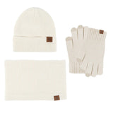 Women’s winter scarf, hat, and glove set with warm plush lining by HSF Marketplace
