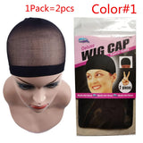 4-pack HSF Marketplace stocking wig caps for Halloween and cosplay hair styling