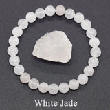 Amethust Bracelet Made of Real Natural Stone Beads Body-Purifying Geniune Amethyst Natural Crystal Bracelet for Women Pulsera