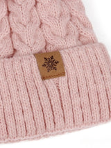 Women's warm knitted 3-piece winter set with hat, neck warmer, and gloves by HSF Marketplace