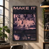 ATEEZ Kpop boy group poster for bedroom and living room decor, HSF Marketplace K-Culture merch