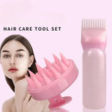 Silicone scalp massage brush for hair dye and care by HSF Marketplace