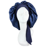 Satin sleeping cap for women, hair care bonnet nightcap by HSF Marketplace
