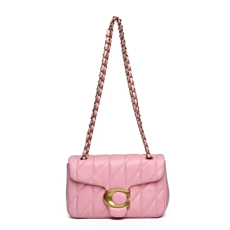 Handmade leather crossbody bag for women, stylish tote purse with adjustable strap
