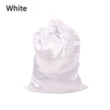 1/5pcs Satin Bags for Packaging Hair Extensions, Bundles, Wigs Soft Silk Pouches With Drawstring for Hair Tools Storage Bags