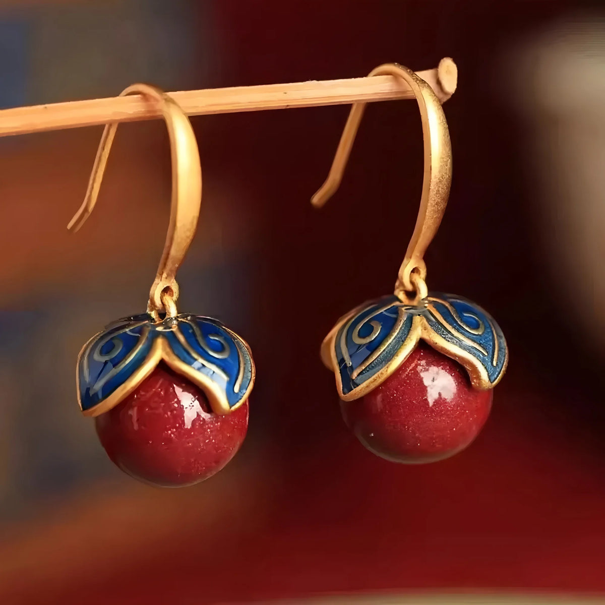 925 sterling silver jade drop earrings for women by HSF Marketplace, featuring elegant dangling jade stones