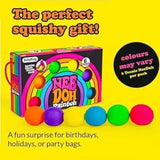 Needoh rainbow squishy ball stress relief fidget toy by HSF Marketplace, colorful sensory toy for teens