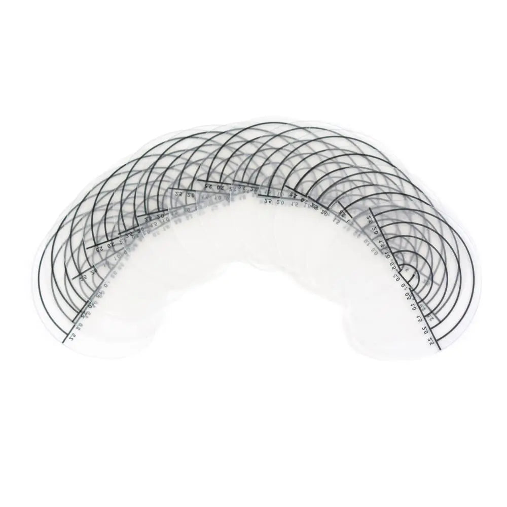 10pcs Fashion Easy Tools Heat Scalp Protector Shields For Hair Extension Useful Styling Tools Hair Heat Fusion Template Disk