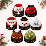 Christmas dumpling plush blind box gift set by HSF Marketplace, featuring 7 fun sensory toy styles