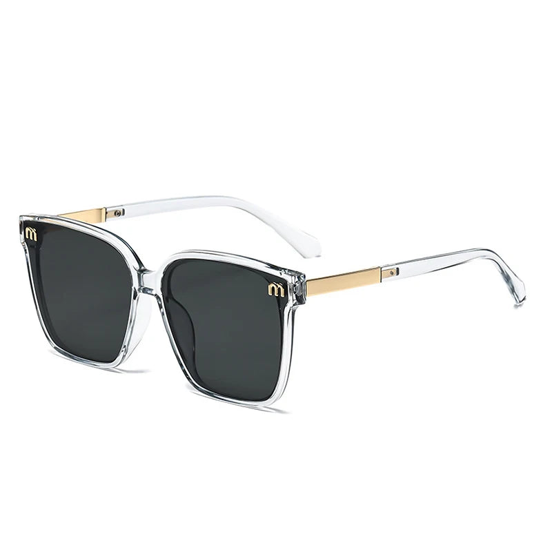 Elegant vintage square sunglasses for women by HSF Marketplace, featuring trendy letter design and stylish party-ready shades.