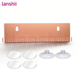 Lanshii Hair Extension Stand, Stainless Steel Holder for Wigs & Extensions, Salon Storage & Styling Organizer