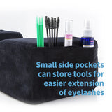 Lash Pillow Neck Support Eyelash Soft Pillow Grafting Eyelashes Memory Foam Eyelash Extension Pillow With Pocket Makeup Salon