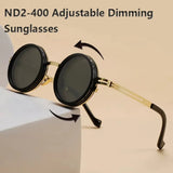 ND2-400 adjustable dimming ND filter UV400 polarized fishing sunglasses with glasses case, HSF Marketplace