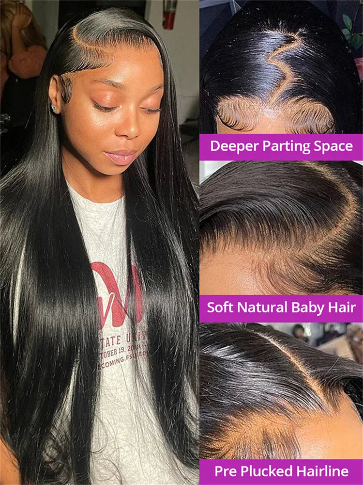Human Hair Wigs On Clearance Sale 13x4 13x6 Hd Lace Glueless 100 Human Hair 40 46 Inch Bone Straight Vietnamese Hair For Women