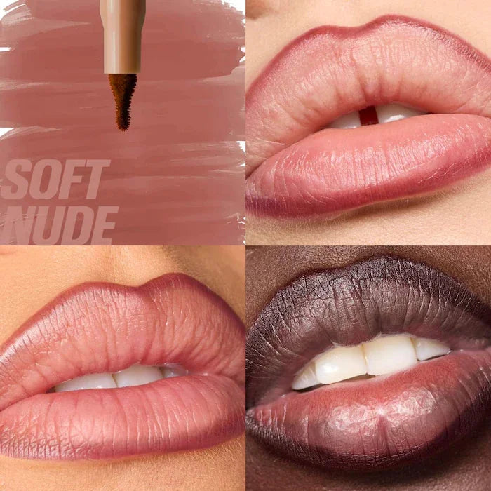 Waterproof matte red lipliner pencil by HSF Marketplace, long-lasting, moisturizing lipstick with velvet finish and 8 color options.