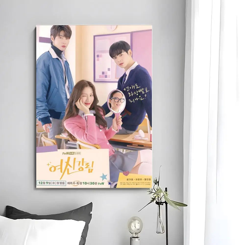 True Beauty Korean romance drama poster for wall decor, K-culture merch by HSF Marketplace