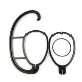 15 Inch Wig Hanger, Portable Hanging Wig Holder Stand, Collapsible Wig Display Hanger, Wig Rack for Multiple Wigs and Hats
