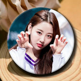 Kpop YVES soft button pins for LOONA fans, cute K-culture accessories by HSF Marketplace