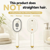 2026Women Wet & Dry Electrics Hairbrush Anti-Frizz with Water Spray Rechargeable  Fast Charging for Both Long & Short Hairs
