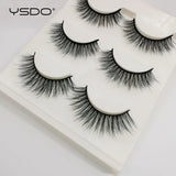 Natural full 3D false eyelashes by HSF Marketplace for cat eye looks