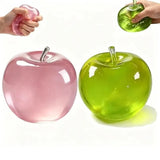 2026 NEW 1/2Pcs Fruit Apple Squishy Fidget Toy, Slow Rising Stretchy Squeeze Toy, Anti-Anxiety Sensory Gift for Adults & Teens