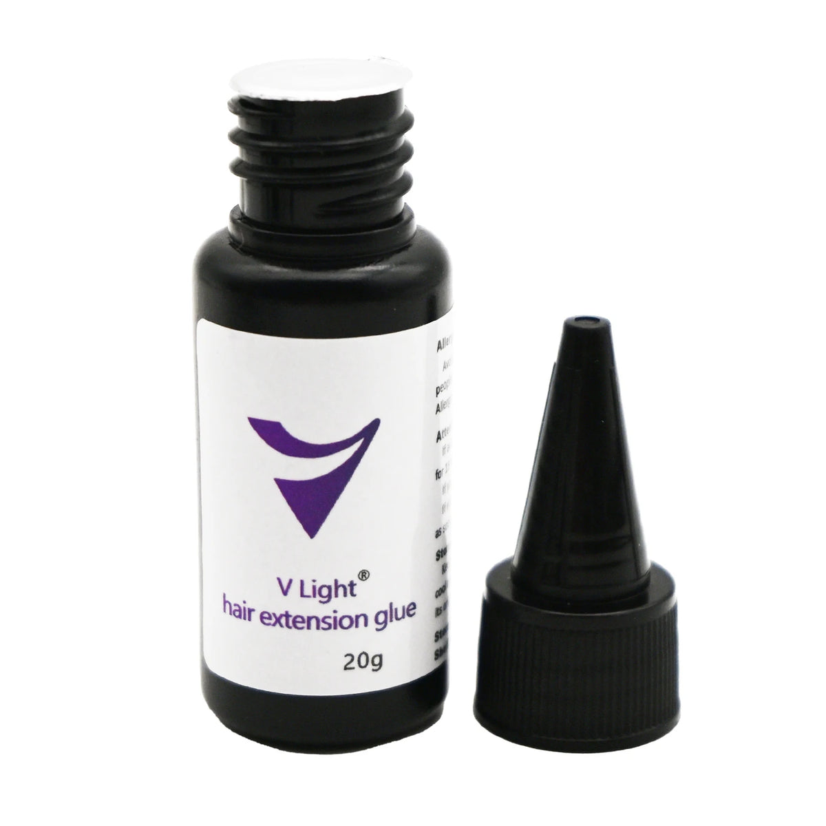 Wholesale 1/5/10pcs V-Light Glue 20g for Tape Hair Extension Tool Professional V-Light Technology Glue for Hair Extension Wig