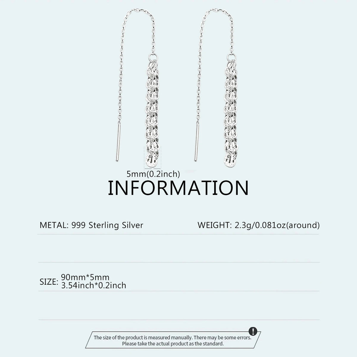 Sterling silver dangle drop earrings for women by HSF Marketplace, featuring a trendy dangling design