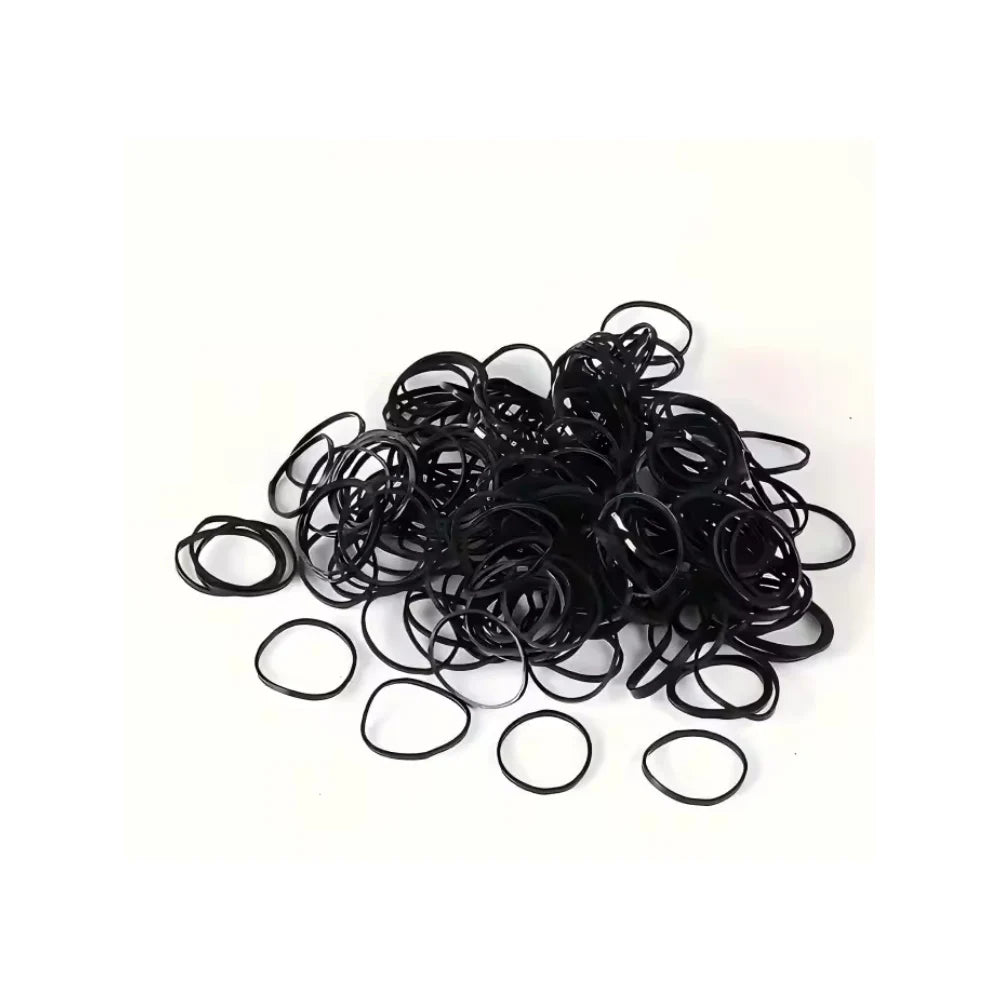 1000pcs/bag Simple Style Cute Mini Small Rubber Band Set Simple High Elasticity Headband Hair Accessories for Girls Rubber