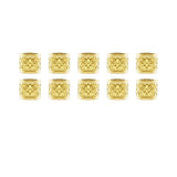 10Pcs/20Pcs Hair Ring Dreadlocks Beads Hair Braid Rings Clips Dread Locks Hair Braiding Metal Cuffs Decoration Accessories Men