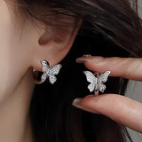 925 Sterling Silver Bow Knot Ear Clip for Women - Sweet Jewelry Gift