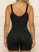 Women's high compression body shaper bodysuit with tummy control and butt lifter design by HSF Marketplace