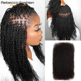 Afro Kinky Curly Bulk Human Hair For Braiding QVR Remy Bulk Hair No Attachment, Soft & Lightweight, Perfect for Braids Twists