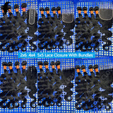 Body Wave Human Hair Bundles And Closure 2x6 4x4 5x5 Lace Closure 26 inch Human Hair Bundles With Closure Brazilian Raw Hair Bundles 100% Human Hair Extensions Soft Thick Body Wave Bundles Deals No Tangle Shedding With Transp