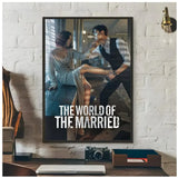The World of the Married poster, stylish Korean drama decor from HSF Marketplace