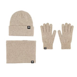 Women's winter beanie hat, gloves and snood scarf set by HSF Marketplace