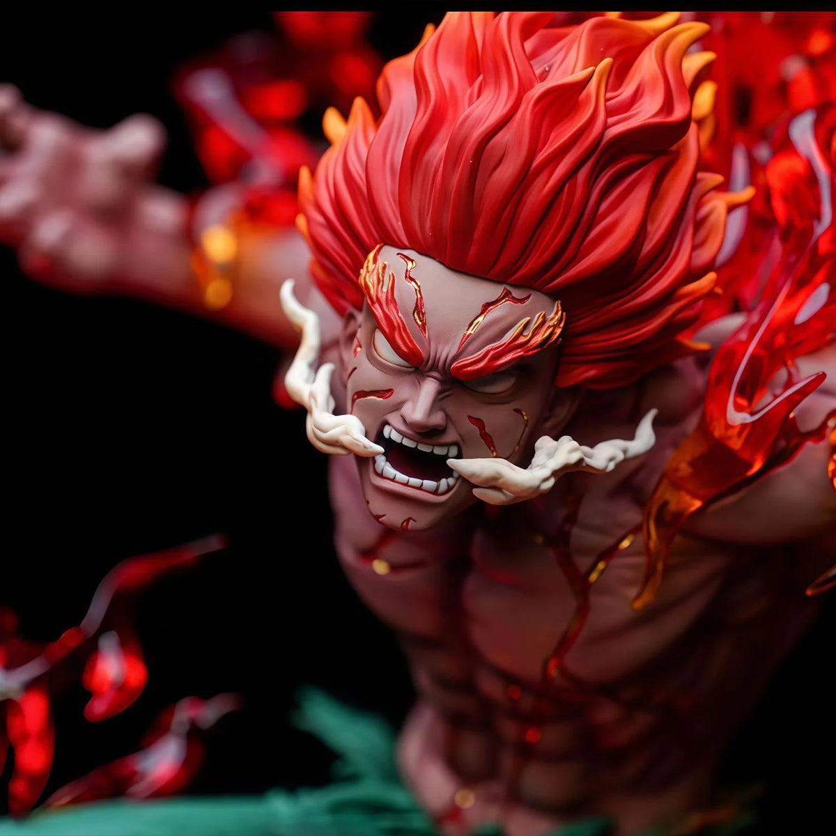 25cm Naruto Might Guy action figure, luminous PVC anime figurine desk decoration statue
