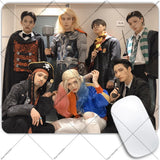 ATEEZ mouse pad with anti-skid base and wrist protector, K-culture fan merch by HSF Marketplace