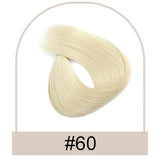 Straight ponytail human Remy hair extension clip-in for easy styling by HSF Marketplace
