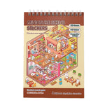 3D Scenes Stickers Book by HSF Marketplace for creative kids room decoration and sticker therapy